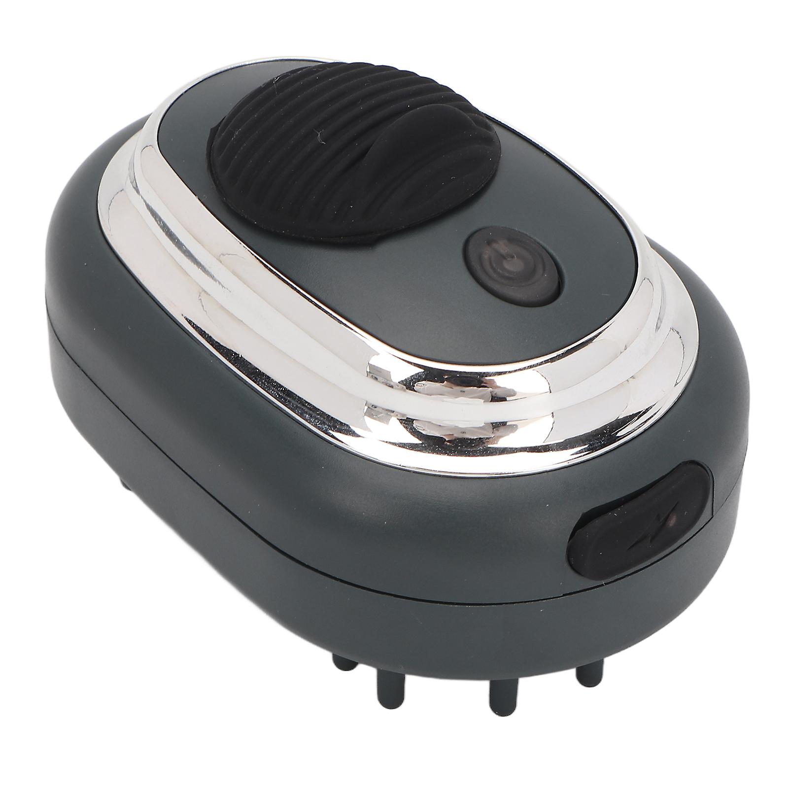 Electric Scalp Applicator Massager 4 Gears Adjustable Vibration USB Rechargeable Hair Oil Comb 