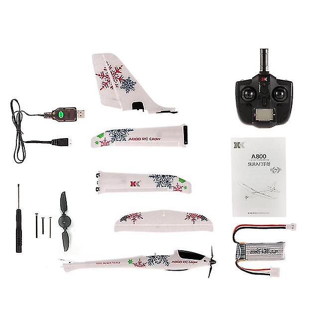 Wltoys Xk A800 4ch 3d/6g System Rc Airplane Remote Control Assembly Gliders With 2.4g Transmitter Compatible Futaba Rtf Glider
