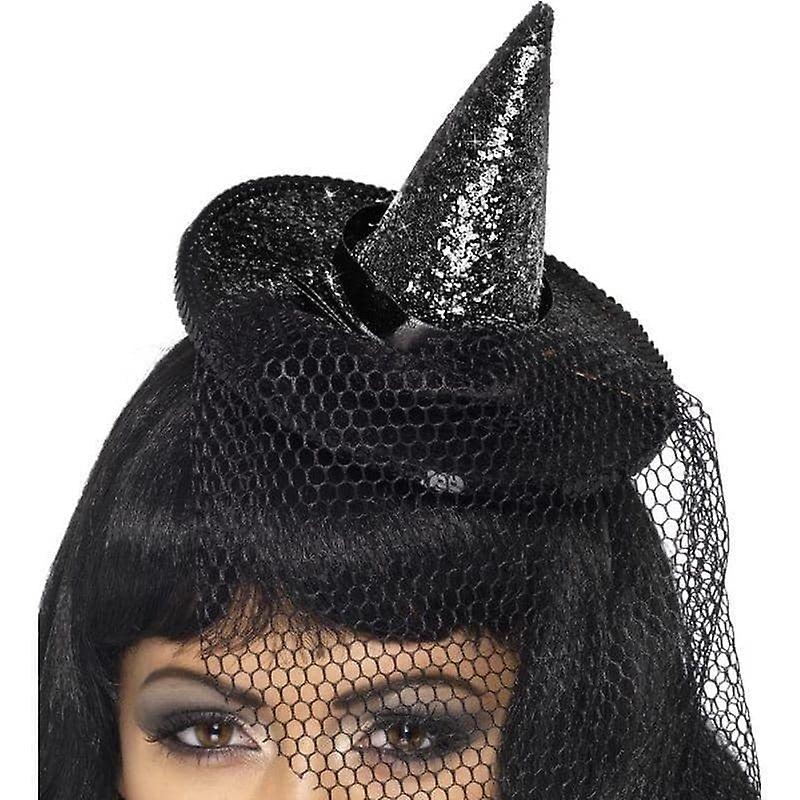 Mini Witchs Hat Adult Black 23036