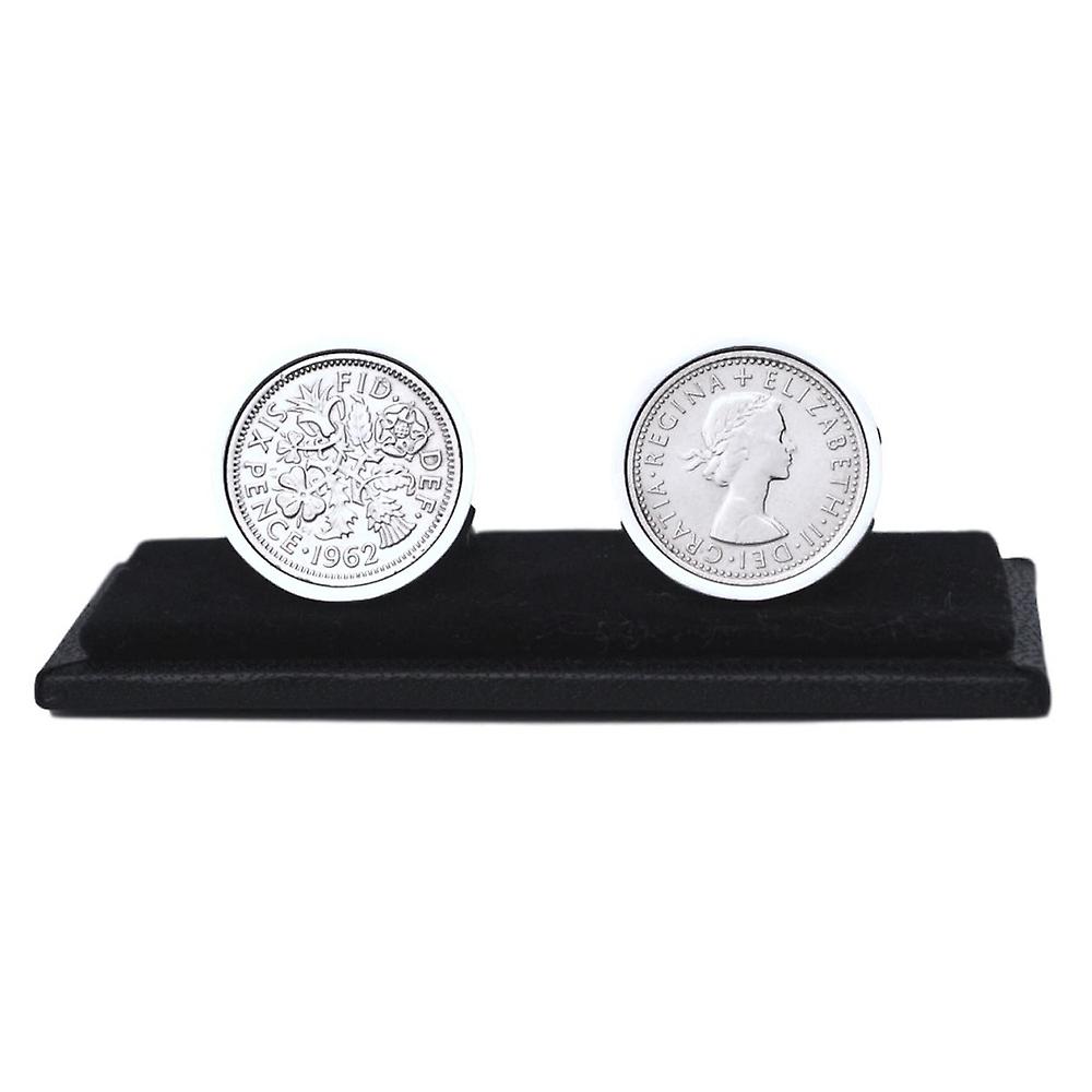 Lucky Sixpence Cufflinks | 1962