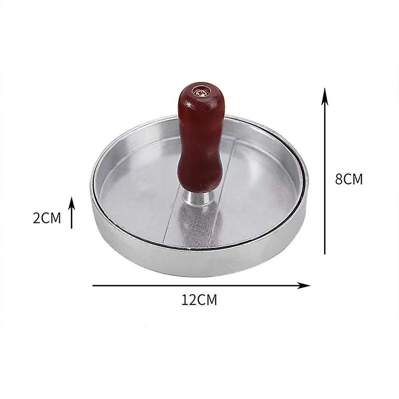 برجر الصحافة غير لاصقة همبرغر باتي صانع مع ورق الشمع الألومنيوم صانع برجر للمطبخ الشواء Gr