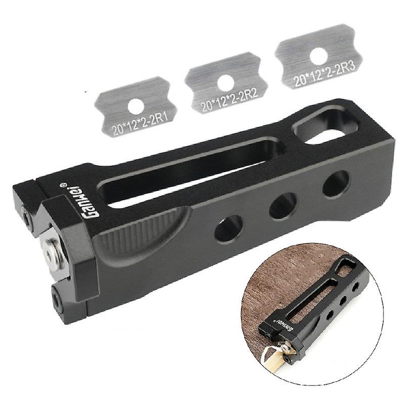 Woodworking Chamfer Plane Edge Strip Arc Trimming Corner Planer Wood Chamfering Fillet Scraper Board Deburring Tool
