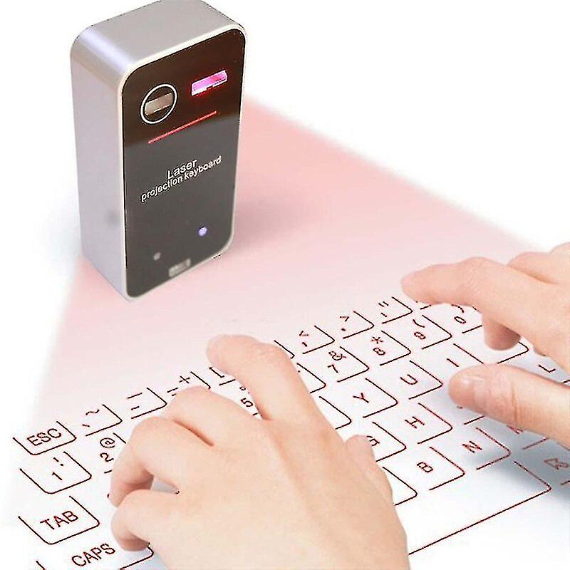 Wireless Bt Virtual Laser Phone Keyboard Projector Mini Keyboard For Comput