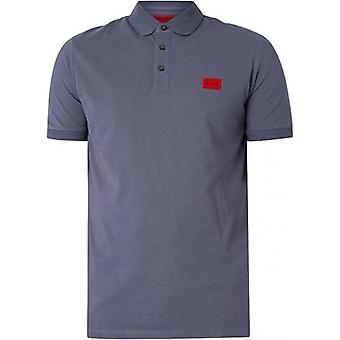 Men's Hugo Boss Deroso232 Patch Logo Polo Steel Blue 462 50490770