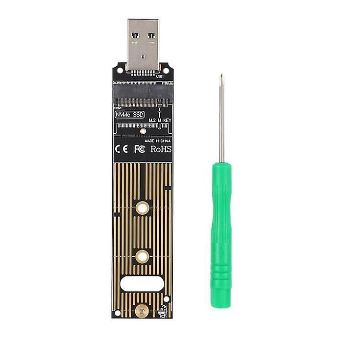 Riser Card JMS583 M.2 NVME to USB3.0 Mobile Riser Card for PCI-E (KEY M) M.2 NVME SSD Expansion Card