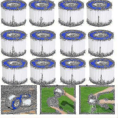 Compatible With Way Lay-z-spa Filter Vi Cartrid Hot Tub Pool 6-pack
