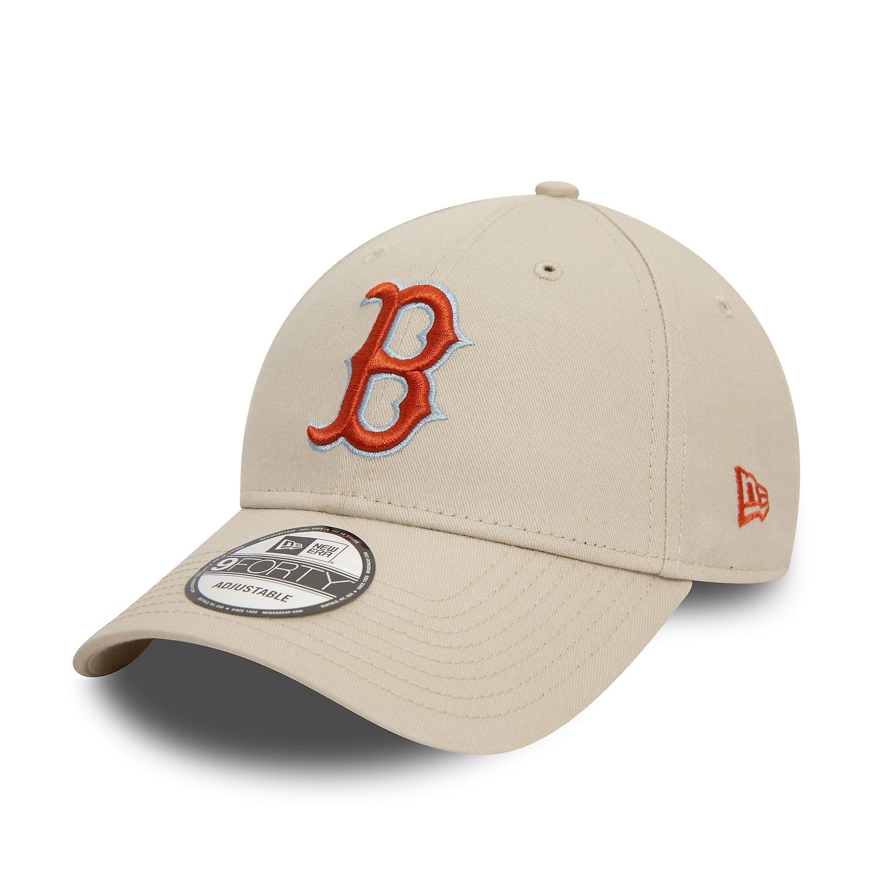 New Era Mens MLB Patch 9Forty Cap ~ Boston Red Sox stone