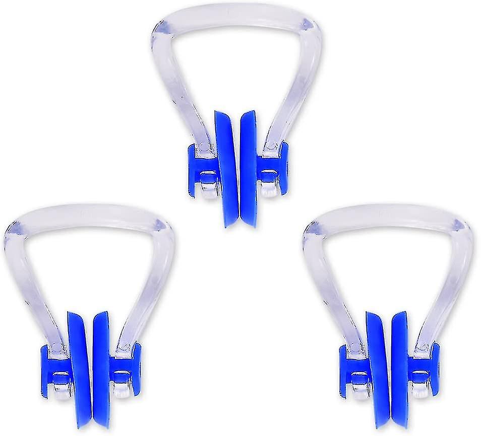 14 Pcs Nose Clip Natation Nose Plug Swim Nose Guard pour la natation, bleu