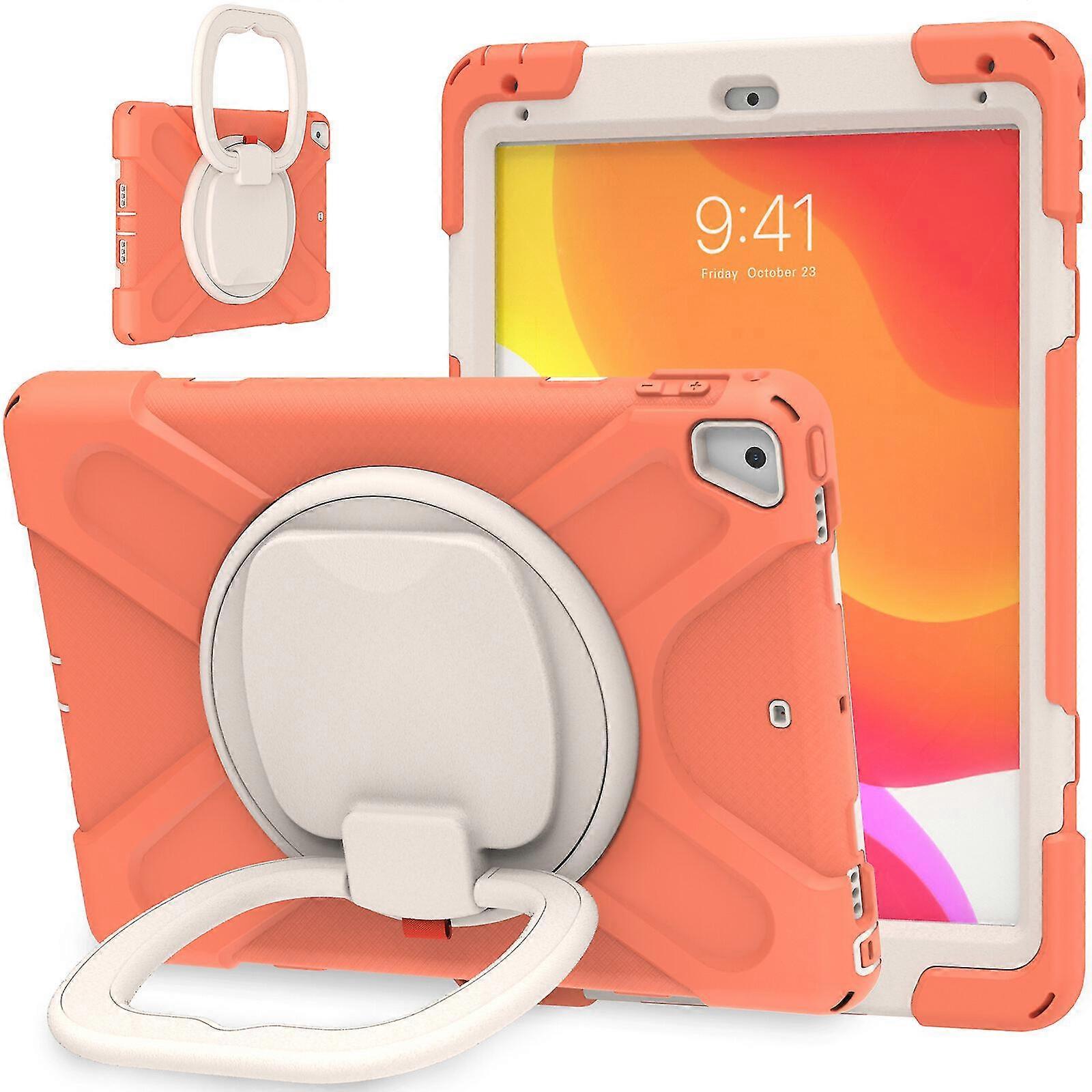  Case For Ipad 9.7 Inch 2018 With Rotating Stand, Shockproof, Camera Protection