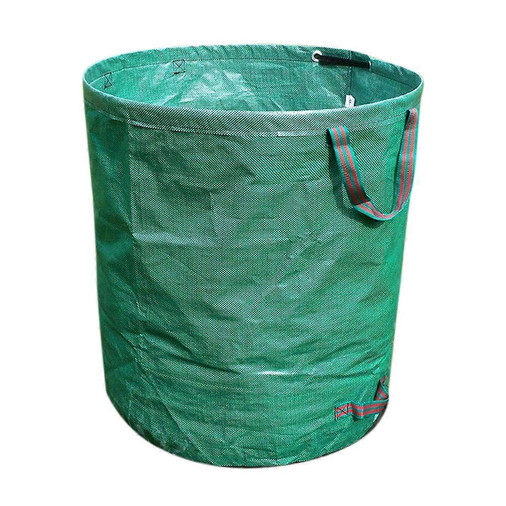 Gjenbrukbare vevde hageposer Sammenleggbar Hagearbeid Leaf Containers Stor Yard Avfall Hagearbeid Poser