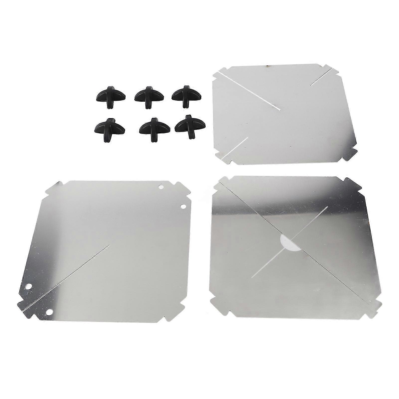 Refletores de radar de alumínio 10pcs Octaedral 12x12 polegadas para veleiros e lanchas