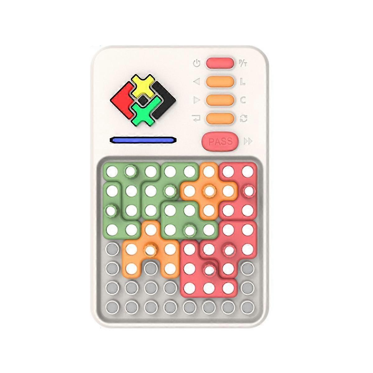 Super Block Children's Intelligent Puzzle Game Logical Thinking Pass Magnetic Electronic Puzzle Bui