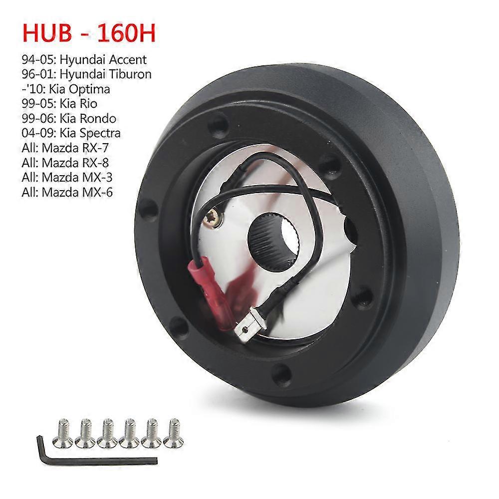 Short Hub Steering Wheel Adapter For Genesis Miata RX-7 RX-8 626 Protege Tiburon HUB-K160H