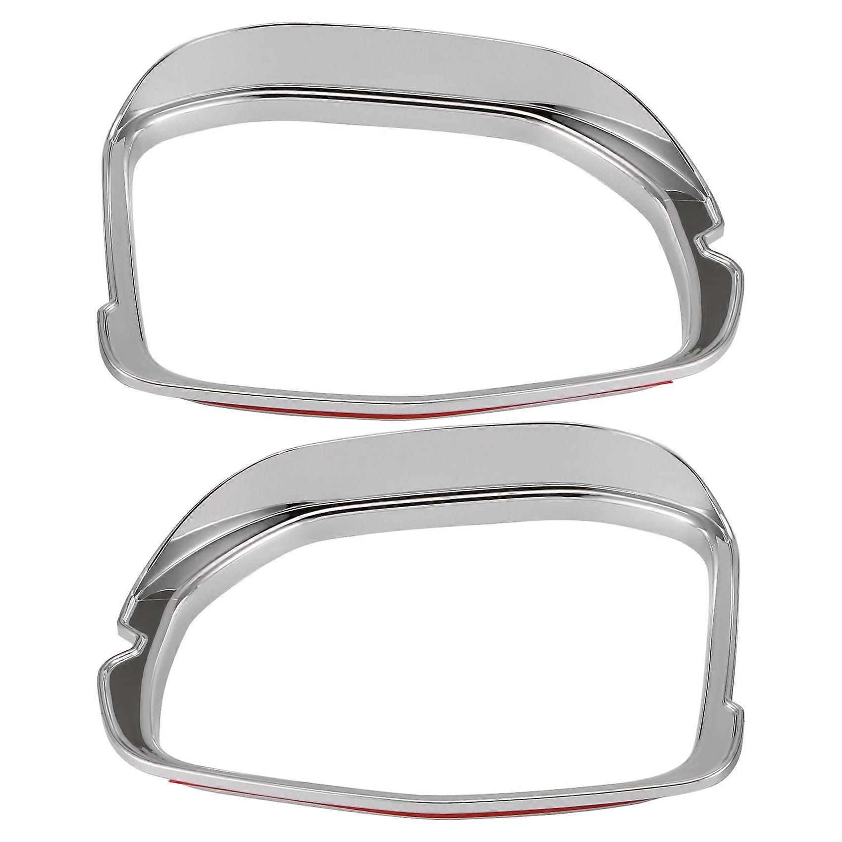 Rearview Mirror Eyebrow Cover Trim Rain Shade Cover for -V XRV XR-V 2022 2023 Chrome