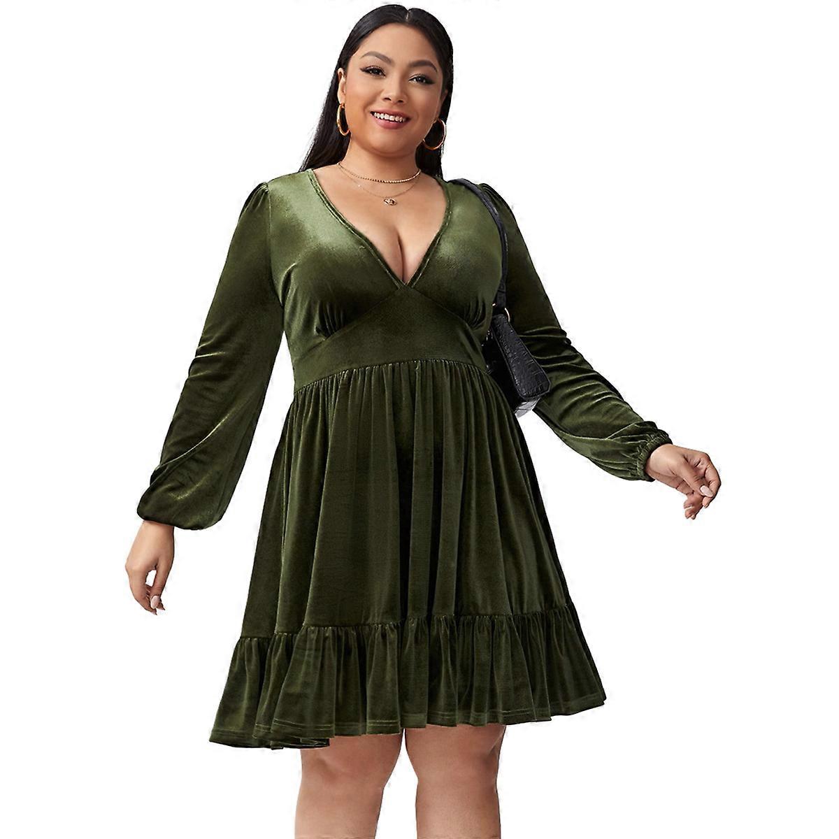 sachin and babi light blue dress Black High Neck Short Sleeve Velvet Mini Dress