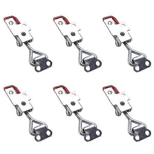Pull Latch Clamp 6pcs Pull Action Latch Adjustable Toggle Clamp 150kg 330lbs Holding Capacity