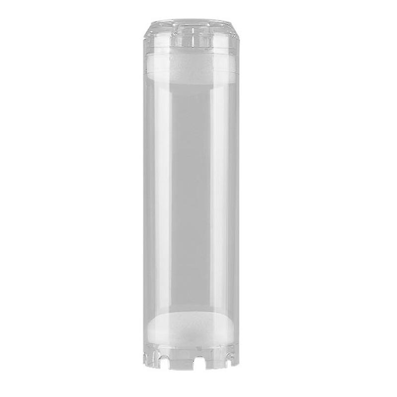 10-Inch Reusable Empty Clear Water Filter Housing Various Media Refillable