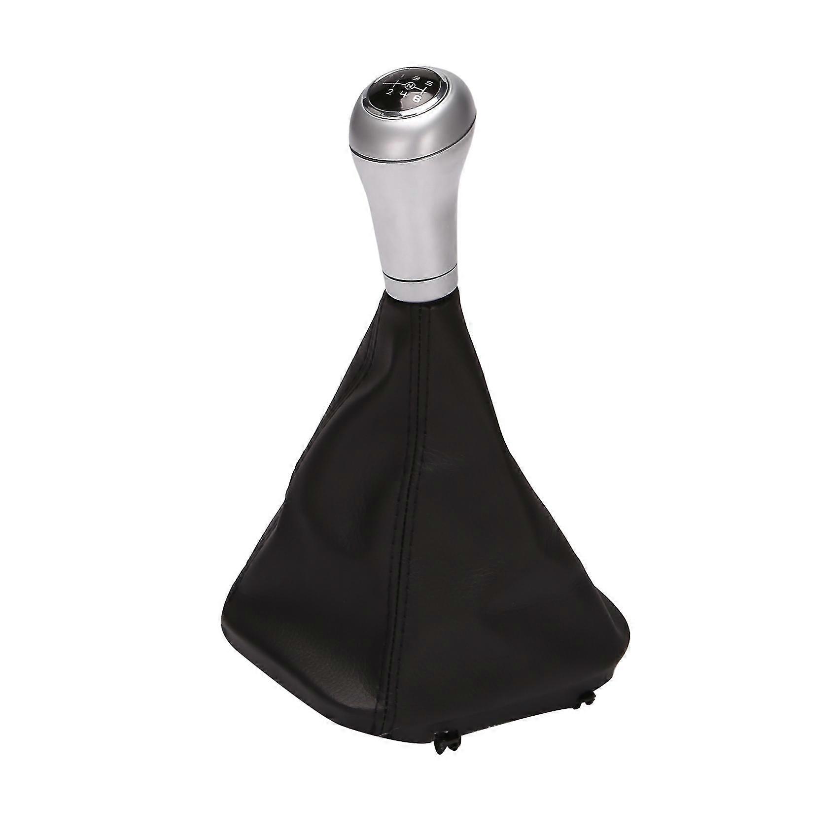6 Speed Car Gear Shift Knob Shifter Lever Gaiter Boot Cover