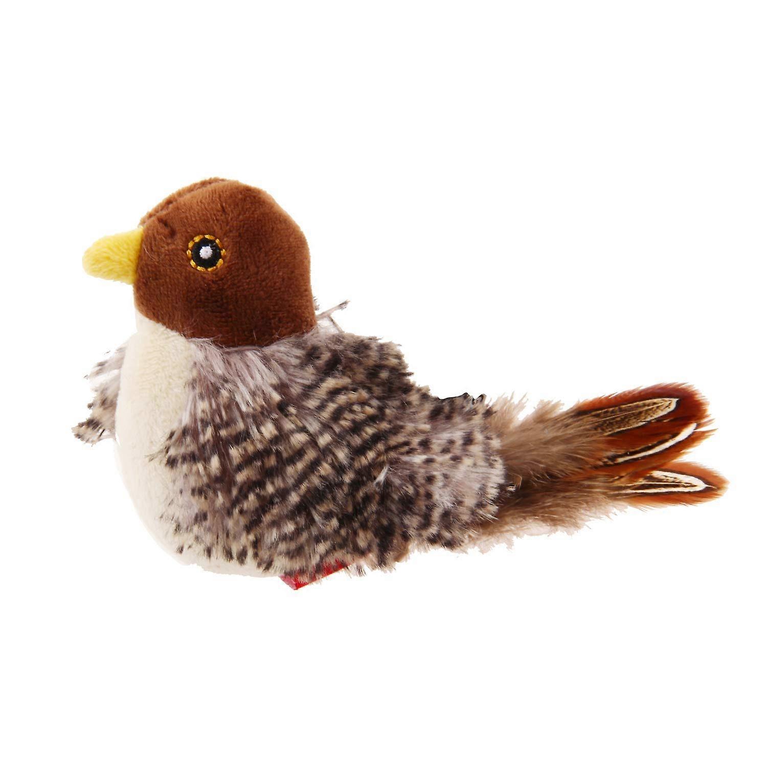 Interactive Cat Feather Toys Melody Chaser Chirpy Bird Cat Toys for C CMH