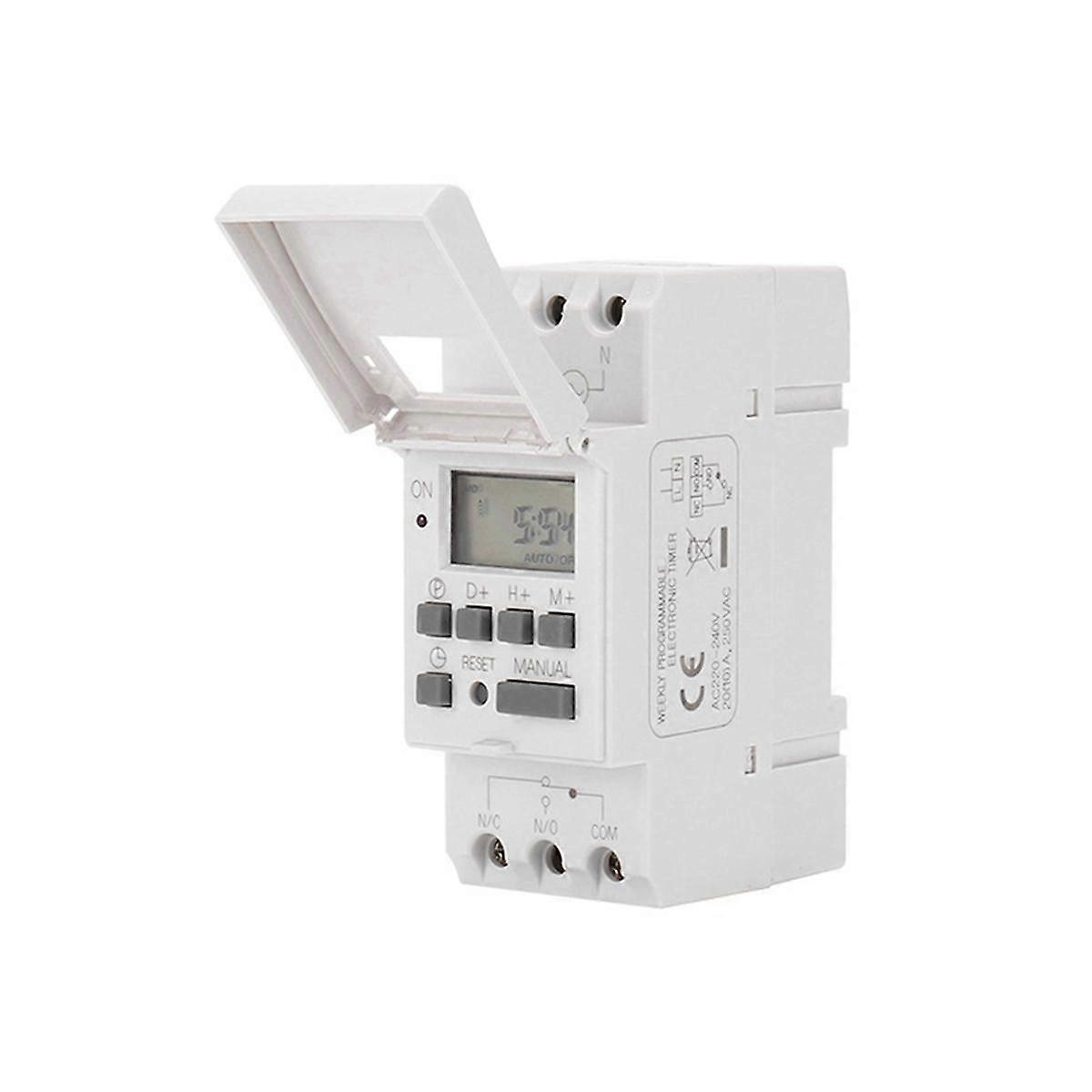 Professional Timer Time Control SwitchATHC15 20A 30A Automatic Timing Rail Installation