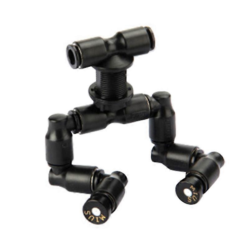 Fogger Mist Sprinkler Rainforest Tank 360 Adjustable Aquarium Aquatic Pet Cooling System