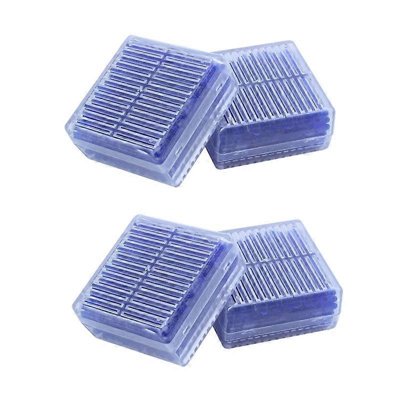 4Pcs μπλε που δείχνει την υγρασία Desiccant πηκτωμάτων πυριτίου για να απορροφήσει το επαναχρησιμοποιήσιμο κιβώτιο
