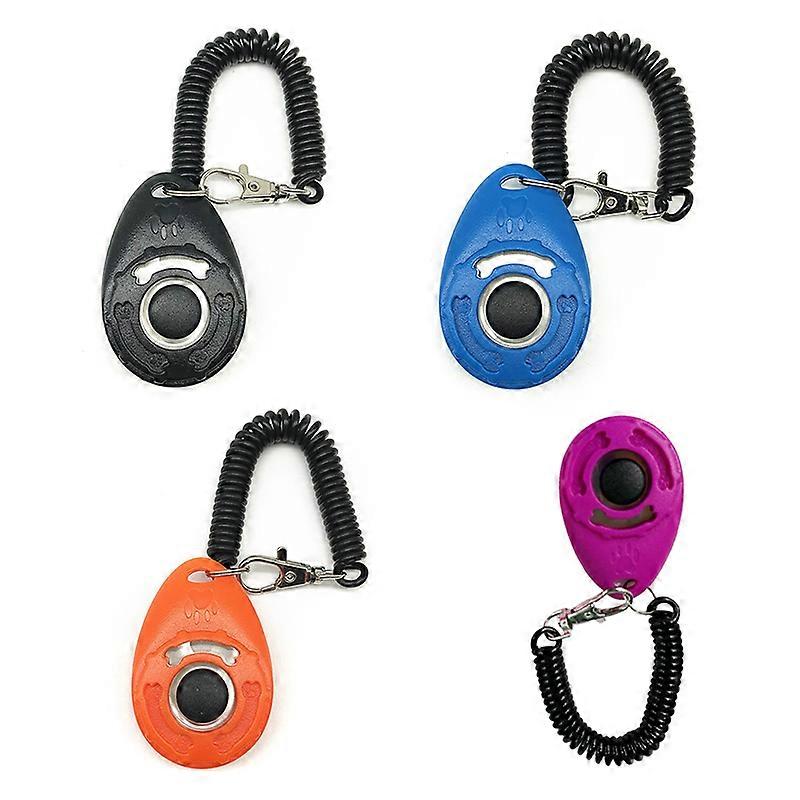 Dog Clicker Toys Pet Training Clickers Obedience Dog Training Trainer Durable