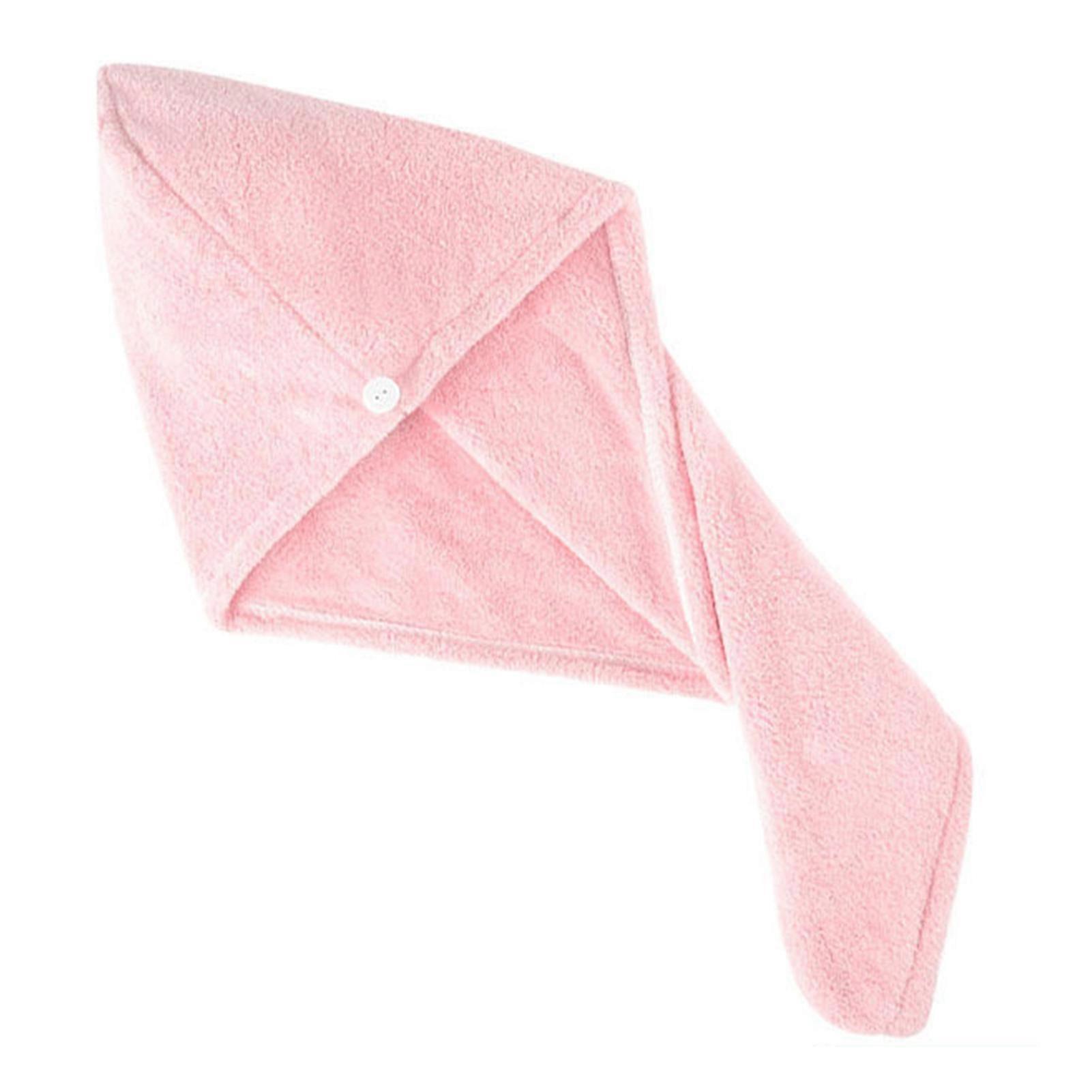 Rapid Hair Drying Head Towel Double-layer Thickened Fabric for Women Wet Hair Curly Longer