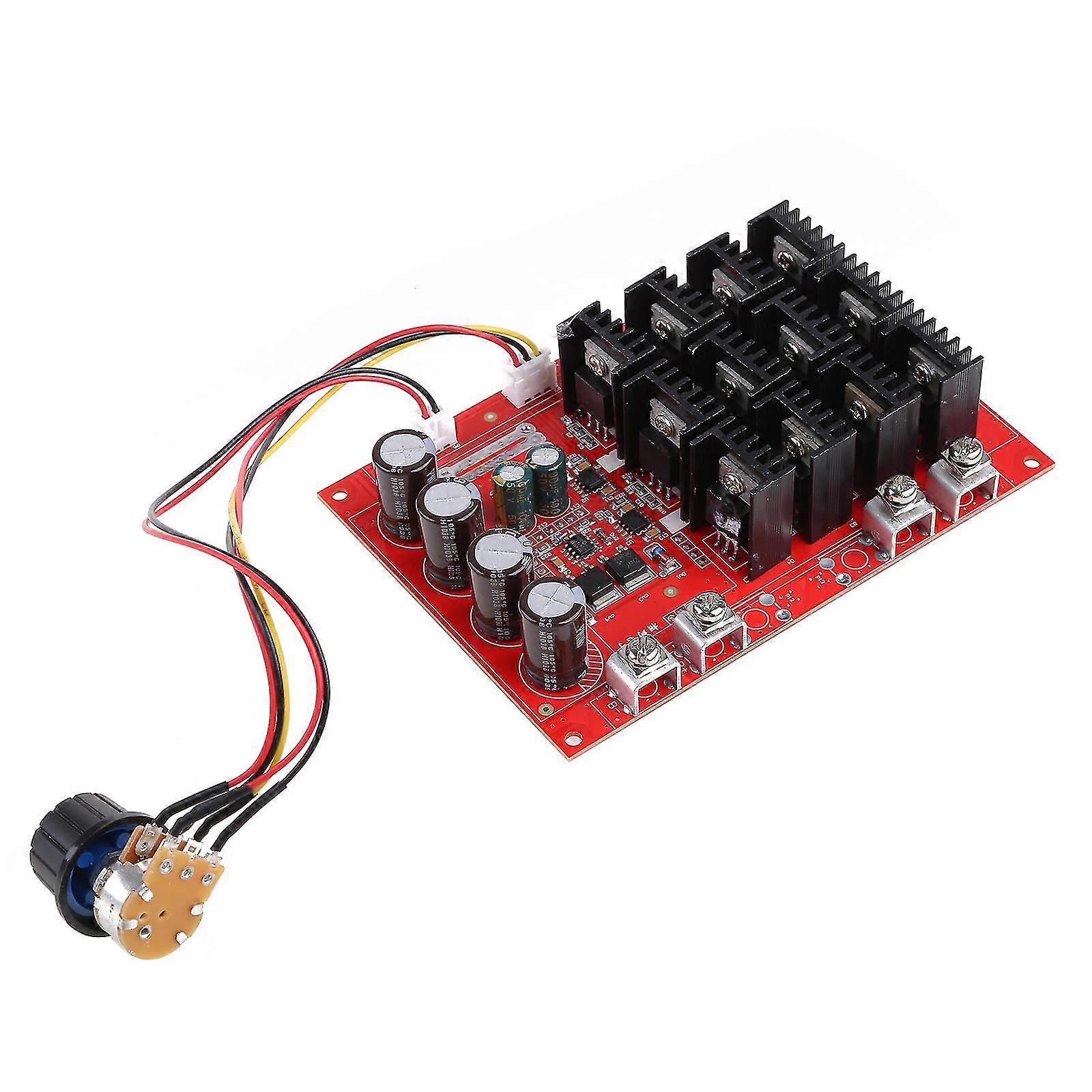 Dc 10-50v 60a Motor Speed Control Pwm Hho Rc Controller 3000w Max 12v 24v 48v