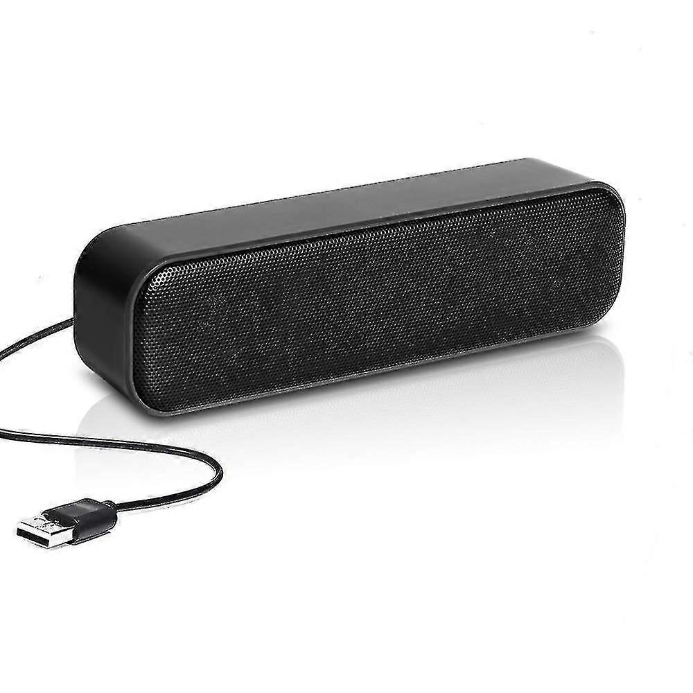 Usb Computer Speaker,wired Mini Soundbar Speaker For Computer