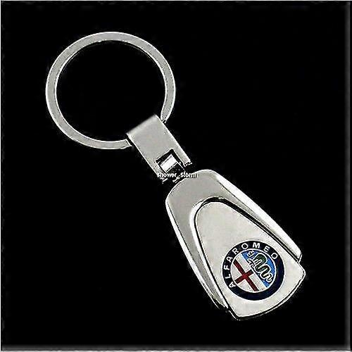 Alfa romeo keyring key ring keyring chain silver