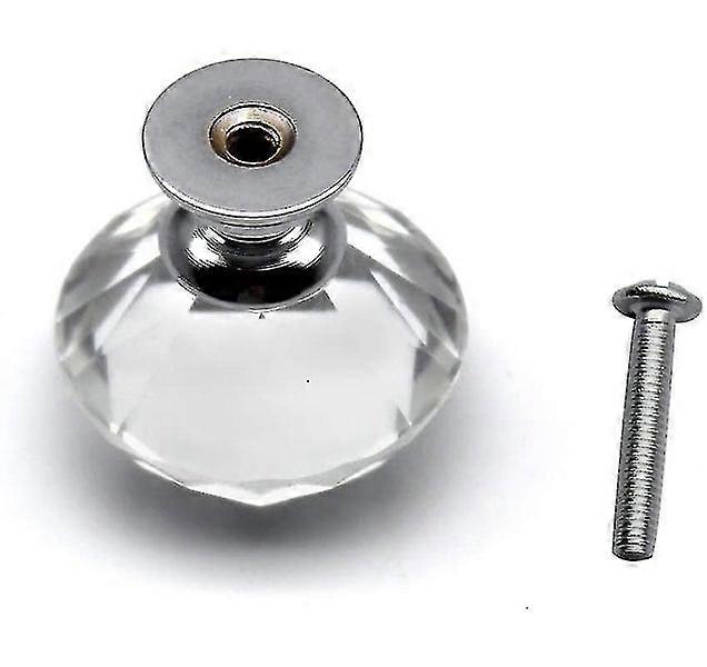 Pack Of 10 30mm Dresser Knobs Crystal Knobs Drawer Knobs - Cabinet Pull Crystal