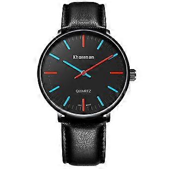 Sleek Minimalist Fashion With Strap Dial Men's Quartz Watch Gift Watch
