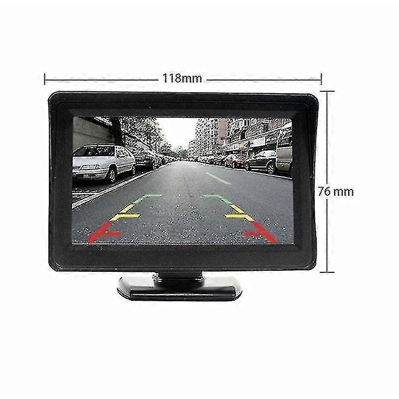 Kit di sistema di telecamere di backup wireless per auto / camion / furgone / pick-up / camper 4.3 '' Monitor Rear View Backup System-yky