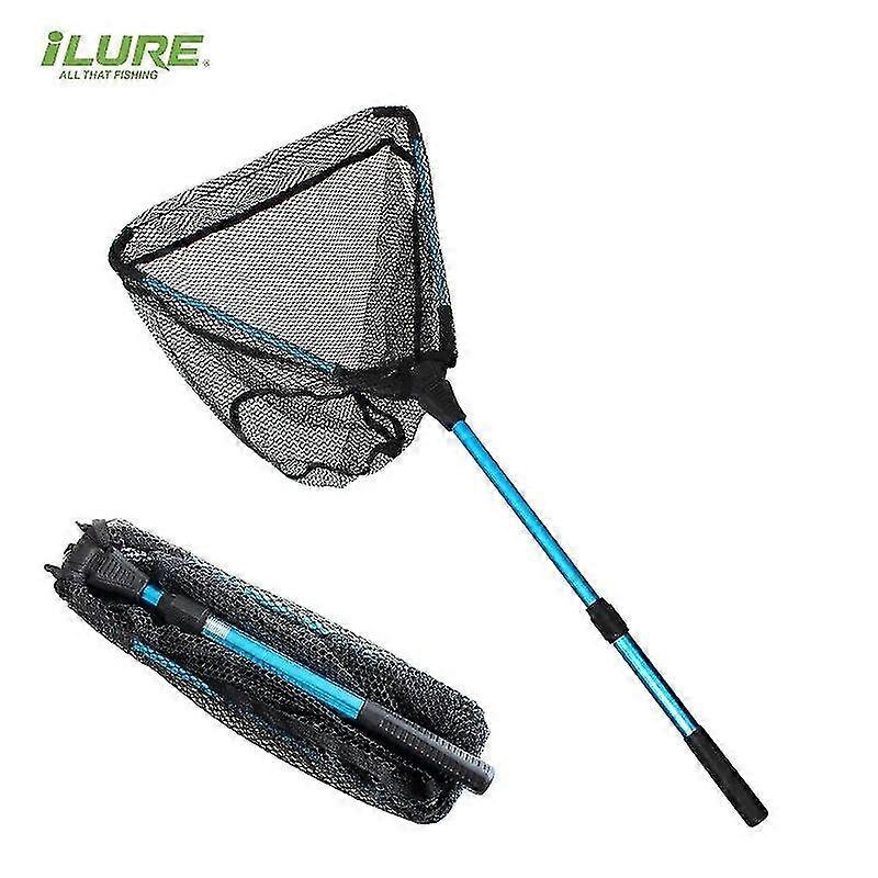 Folding Fishing Net with Soft Rubber Landing Net and Eva Handle