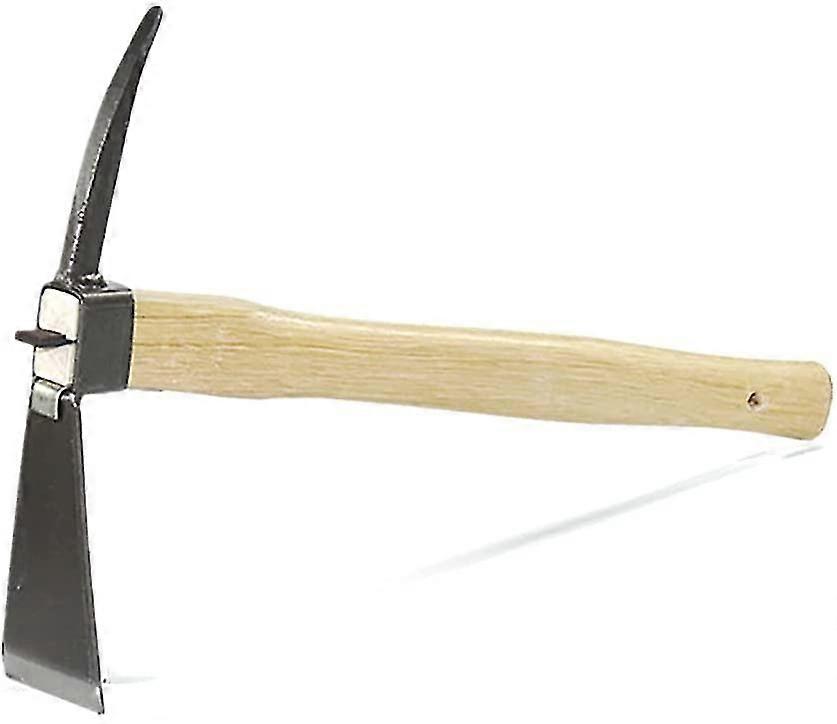 Trädgårdsredskap Hackor Hacka Spetsig handhacka Hacka Hackor Ogräsrensningsverktyg Camping Robust grävning