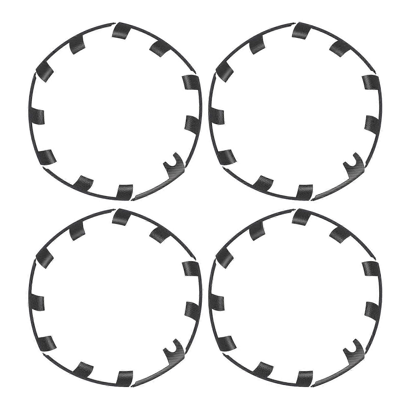 21 بوصة حافة العجلة واقي حارس مقاومة للخدش استبدال حافة حافة hubcap للأداء من 2021 إلى 2023