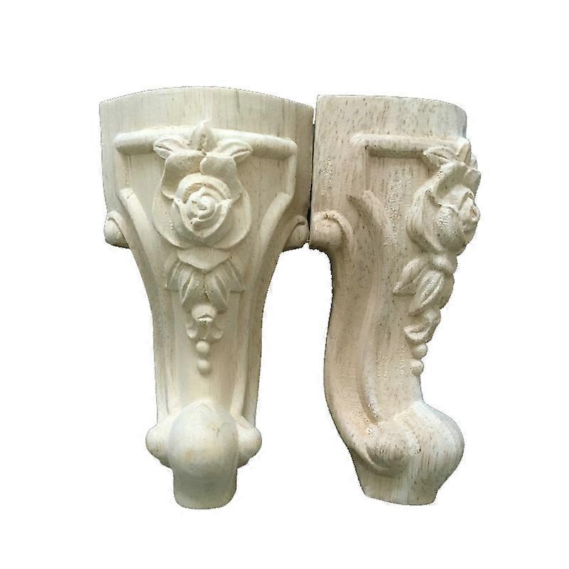 15cm Wooden Furniture Legs, Set of 4 European
