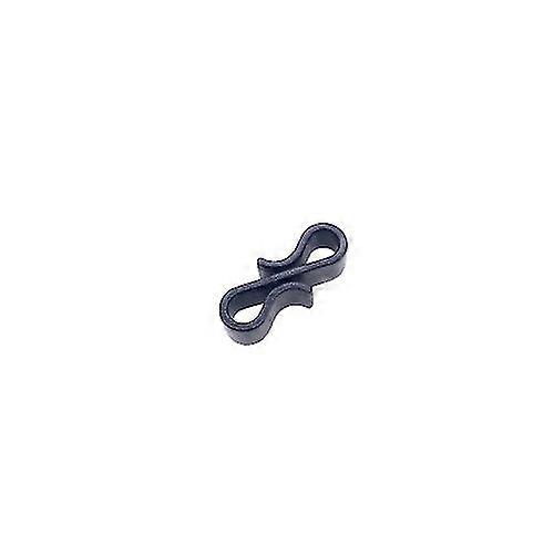 50Pcs Plastic Pom Plastic S-shaped Hook Small Jewelry Hook Double-head Hook Buckle