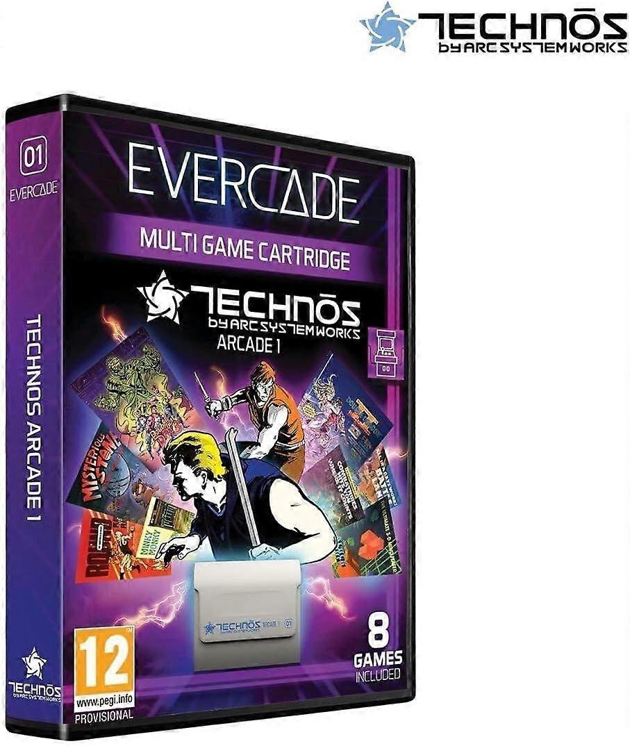 Evercade Technos Arcade Cartridge1 CEA Game