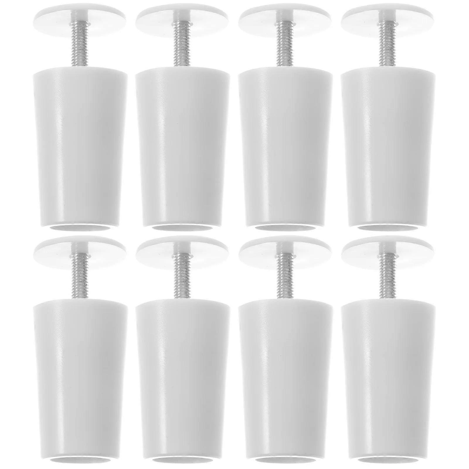 8 Pieces Roller Shutters Stop Replacement Shutters Stoppers Durable Furniture Fittings Buffer White Shutters Window for Home Door