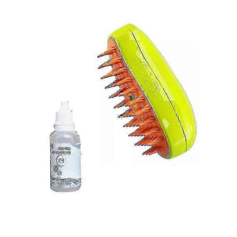 Steamy Cat Brush - 3 In1 Cat Steamy Brush, Self Cleaning Steam Cat Brush--color02-code14046