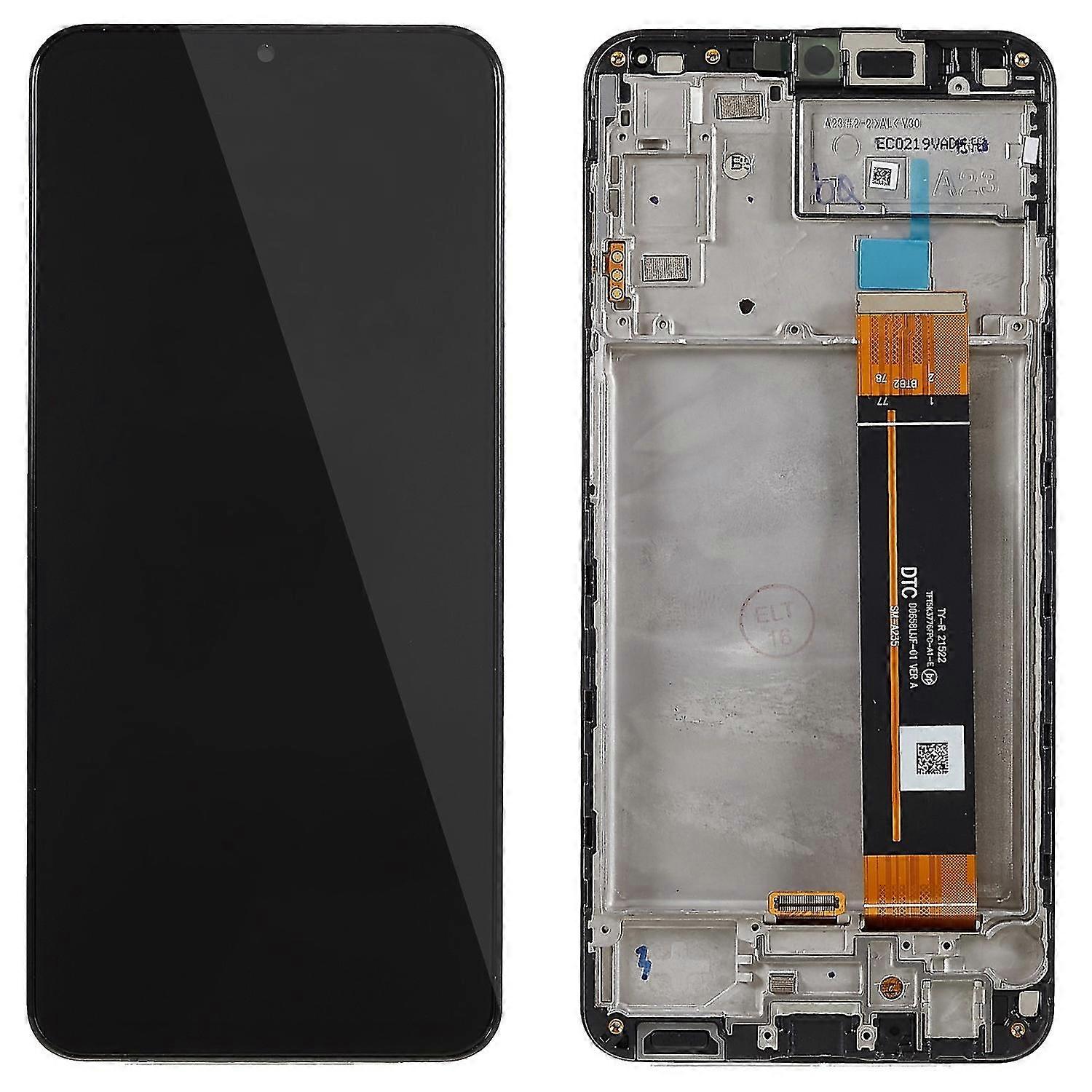 Compatible with Samsung Galaxy A23 4G A235 Grade S OEM LCD Screen and Digitizer Assembly+Frame Part