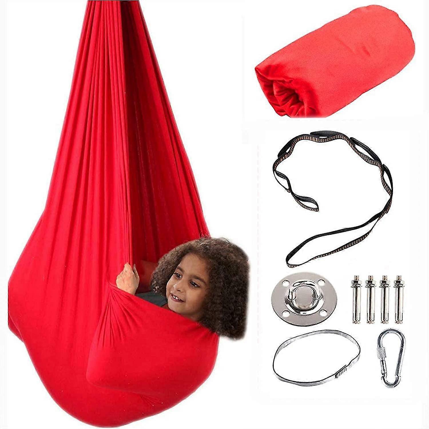 Huśtawka dla dzieci, kryty odkryty regulowany hamak dla dzieci