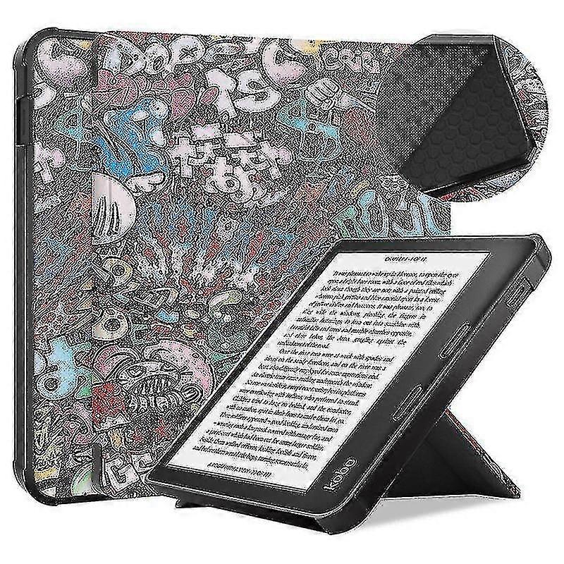 Fall für Kobo Libra 2 2021, intelligente Auto Wake Schutz Ebook Ereader Fall
