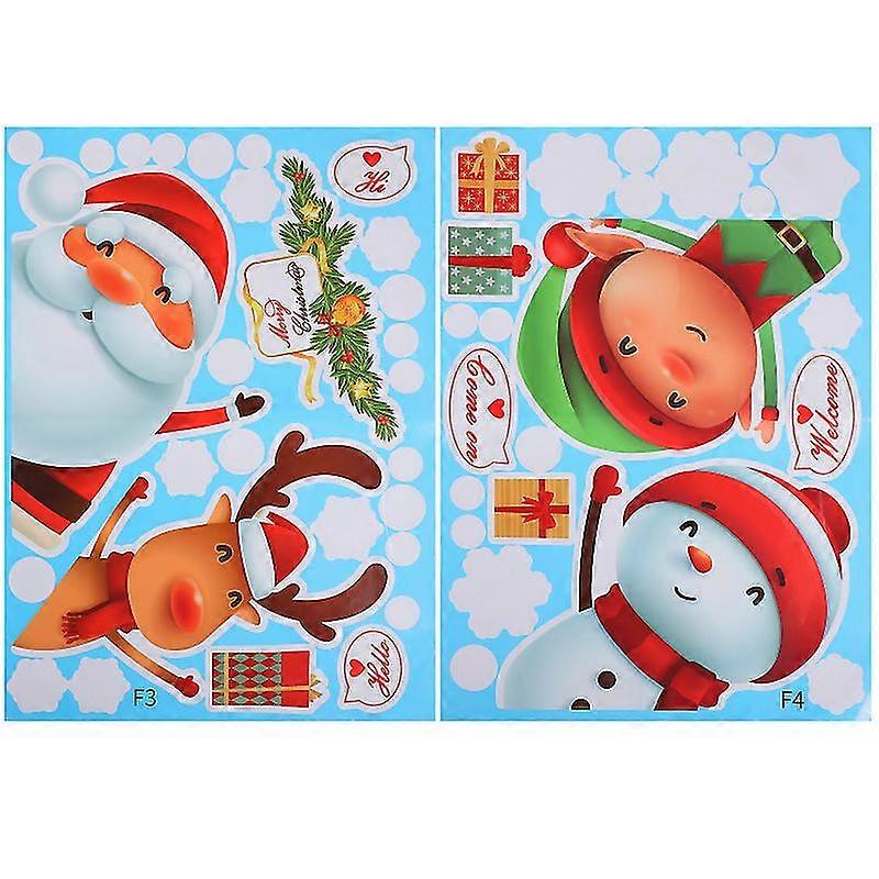 2pcs Decorative Stickers-c