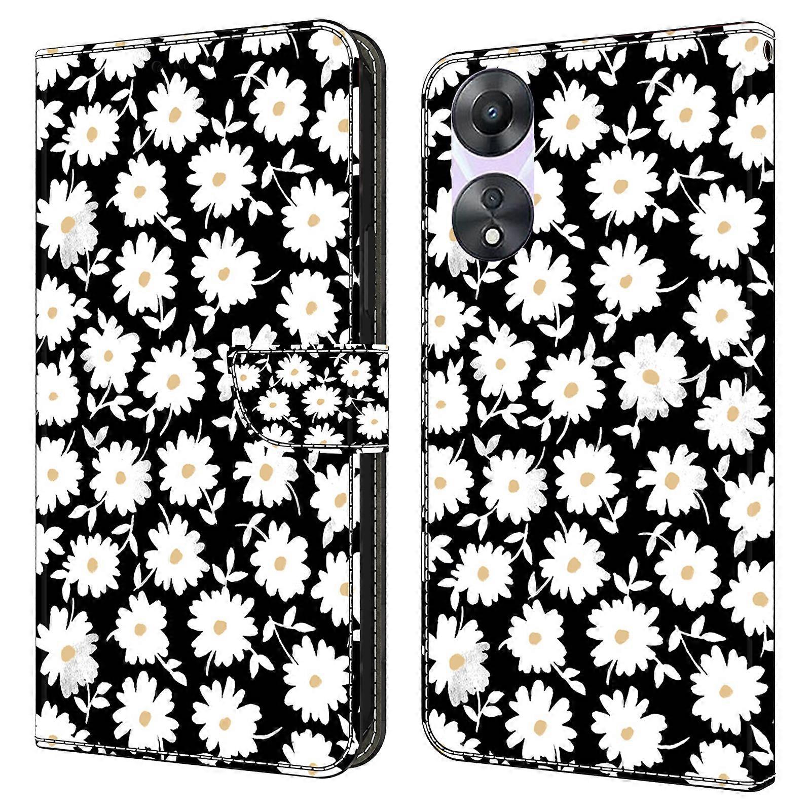 For Oppo A58 5G / A78 5G Phone Case 3D Pattern PU Leather Protective Flip Cover