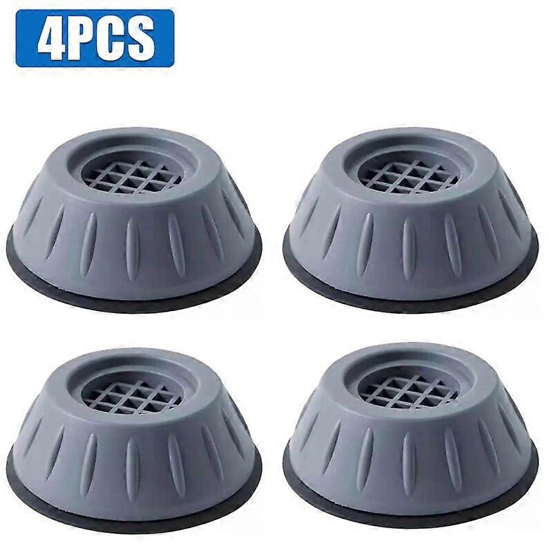 1/4Pcs Anti Vibration Feet Pads Rubber Legs Slipstop Silent Skid Raiser Mat Washing Machine Support Dampers Stand Furniture Laundry Combo Units