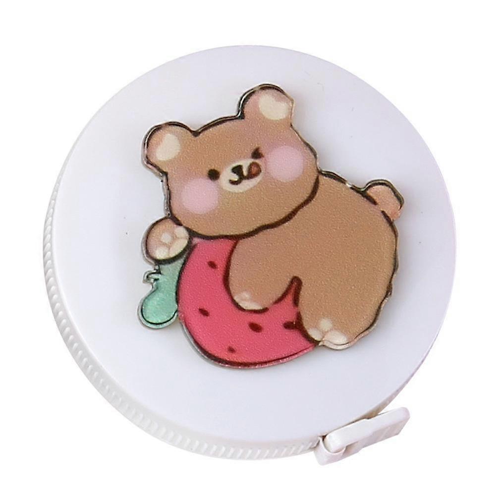 1.5M Retractable Cloth Tape Measure Measuring Tape for Body Measurements Round Shape Metric and Imperial