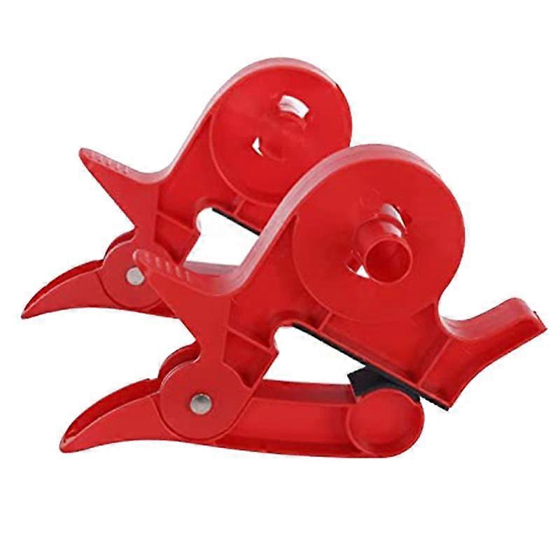 2 Pcs Tape Holder Christmas Wrapping Paper Table Clamp - Tabletop Gift Wrapping Tool, Christmas Wra